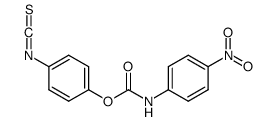 (4-isothiocyanatophenyl) N-(4-nitrophenyl)carbamate结构式