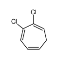 2,3-dichlorocyclohepta-1,3,5-triene结构式