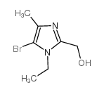 1H-Imidazole-2-methanol,5-bromo-1-ethyl-4-methyl-(9CI) structure