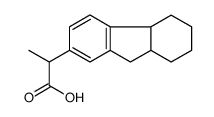 2-(5,6,7,8,8a,9-hexahydro-4bH-fluoren-2-yl)propanoic acid Structure