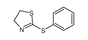 2-phenylsulfanyl-4,5-dihydro-1,3-thiazole Structure