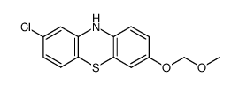 2-Chloro-7-(MethoxyMethoxy)-10H-phenothiazine structure