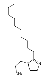 2-(2-decyl-4,5-dihydroimidazol-1-yl)ethanamine结构式