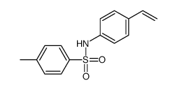 N-(4-ethenylphenyl)-4-methylbenzenesulfonamide结构式