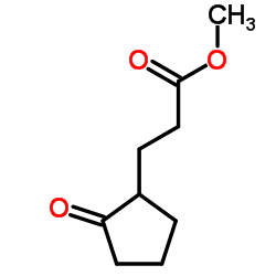 Methyl 3-(2-oxocyclopentyl)propanoate结构式