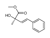methyl (2R)-2-hydroxy-2-methyl-4-phenylbut-3-enoate结构式