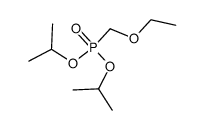 ethoxymethyl-phosphonic acid diisopropyl ester Structure