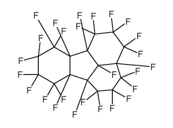perfluoroperhydrofluoranthene structure