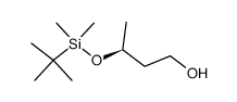(S)-3-((tert-butyldimethylsilyl)oxy)butan-1-ol Structure