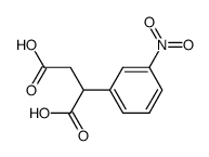 2-(3-nitrophenyl)succinic acid Structure