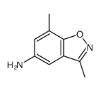 1,2-Benzisoxazol-5-amine,3,7-dimethyl-(9CI) Structure