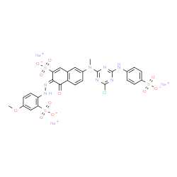 C.I. Reactive red 33 One of the kayacion scarlet P-RN Structure