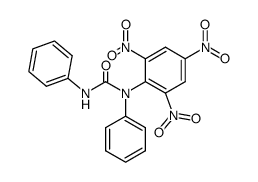N,N'-diphenyl-N-picryl-urea结构式