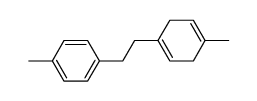 1-(2,5-dihydro-4-methylphenyl)-2-p-tolylethane Structure