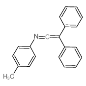 Benzenamine, N-(diphenylethenylidene)-4-methyl-, dimer (9CI) Structure