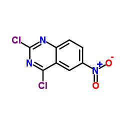 2,4-Dichloro-6-nitroquinazoline Structure