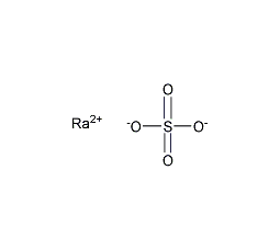 Radium sulfate picture