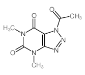 7-acetyl-2,4-dimethyl-2,4,7,8,9-pentazabicyclo[4.3.0]nona-8,10-diene-3,5-dione picture
