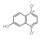 6-Quinoxalinol, 1,4-dioxide structure