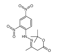 tert-butyl 3-[(2,4-dinitrophenyl)hydrazinylidene]butanoate Structure