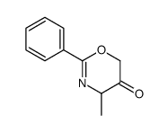 4-methyl-2-phenyl-4H-1,3-oxazin-5-one结构式