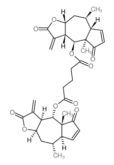 Bis(helenalinyl)glutarate structure