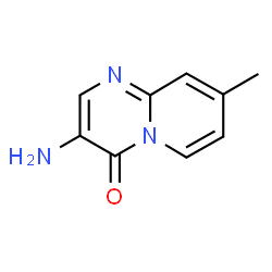3-Amino-8-methyl-4H-pyrido[1,2-a]pyrimidin-4-one Structure