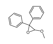 2,2-diphenyl-3-methoxyoxirane结构式