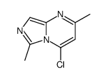 4-chloro-2,6-dimethylimidazo[1,5-a]pyrimidine结构式