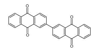 2,2'-Bi[9,10-anthraquinone] Structure