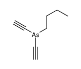 butyl(diethynyl)arsane结构式