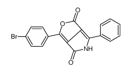 1-(4-bromophenyl)-4-phenyl-5H-furo[3,4-c]pyrrole-3,6-dione结构式