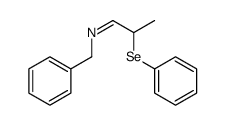N-benzyl-2-phenylselanylpropan-1-imine Structure