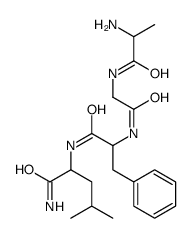 enkephalinamide-Leu, de-Tyr(1)-Ala(2)- Structure