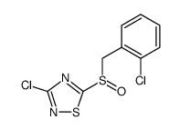 3-CHLORO-5-(2-CHLOROBENZYLSULFINYL)-1,2,4-THIADIAZOLE图片