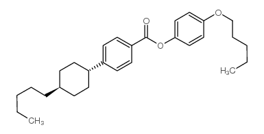 4-Pentyloxyphenyl-4'-Trans-PentylcyclohexylBenzo structure