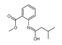 methyl 2-(3-methylbutanoylamino)benzoate结构式