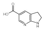2,3-dihydro-1h-pyrrolo[2,3-b]pyridine-5-carboxylic acid structure