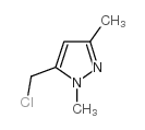 5-(Chloromethyl)-1,3-dimethyl-1H-pyrazole Structure