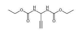 N,N'-prop-2-ynylidene-bis-carbamic acid diethyl ester结构式