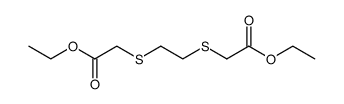 3,6-dithia-octanedioic acid diethyl ester Structure