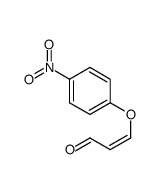 3-(4-nitrophenoxy)acrolein结构式