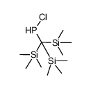 chloro(tris(trimethylsilyl)methyl)phosphane结构式