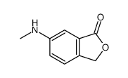 6-(methylamino)-3H-2-benzofuran-1-one结构式