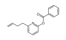 6-(but-3-en-1-yl)pyridin-2-yl benzoate Structure