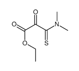 ethyl 3-(dimethylamino)-2-oxo-3-sulfanylidenepropanoate结构式