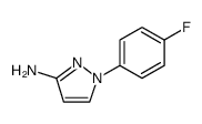 1-(4-FLUORO-PHENYL)-1H-PYRAZOL-3-AMINE Structure