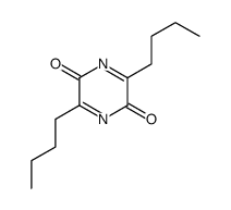 3,6-dibutylpyrazine-2,5-dione结构式