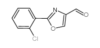2-(2-氯苯基)-噁唑-4-甲醛结构式