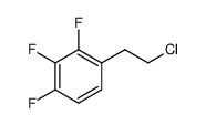 Benzene, 1-(2-chloroethyl)-2,3,4-trifluoro Structure